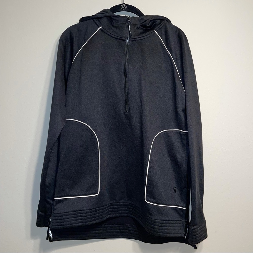 Good American Womens black Oversize Hoodie size 0/1